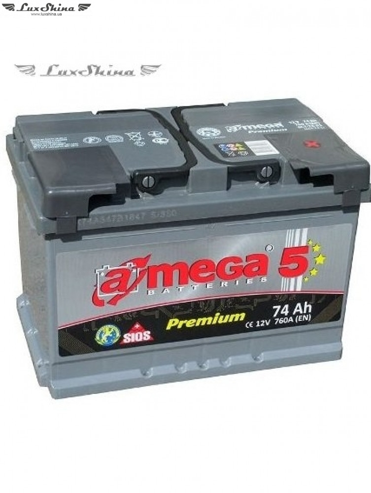 A-MEGA PREMIUM (М5) 6СТ-92-А3 New 850